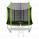 Батут 10FT с внешней страховочной сеткой и лестницей ARLAND(Light green)